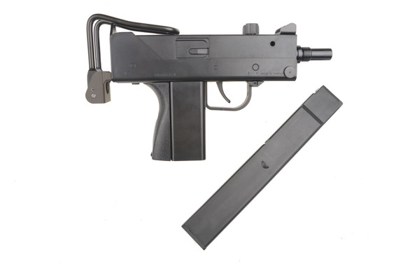 KWC - M11 Co2 Airsoft Sub Machine Gun in Tactical Black